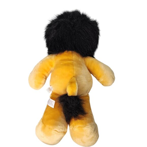 Harris Bank Hubert Lion Stuffed Animal Wearing Glasses Large 24" Animal Fair - Picture 4 of 6